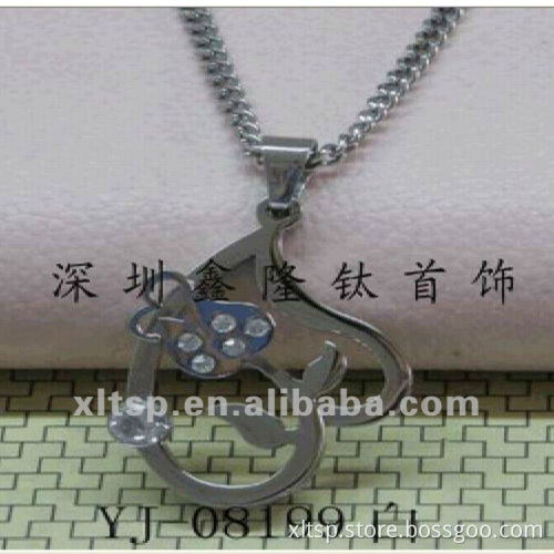 Hot selling Stainless Steel Heart Pendant TC70